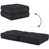 Modulinė sofa, antracito spalvos, 70x70x36 cm, audinys