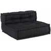 Modulinė sofa, antracito spalvos, 70x70x54 cm, audinys