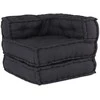 Modulinė sofa, antracito spalvos, 70x70x54 cm, audinys