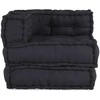 Modulinė sofa, antracito spalvos, 70x70x54 cm, audinys