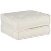 Modulinė sofa, kreminės spalvos, 70x70x36 cm, audinys