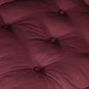 Dvivietė modulinė sofa, kaštoninės spalvos, 140x70x36, audinys