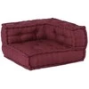 Modulinė sofa, kaštoninės spalvos, 70x70x54 cm, audinys