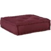 Modulinė sofa, kaštoninės spalvos, 70x70x54 cm, audinys