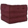 Modulinė sofa, kaštoninės spalvos, 70x70x54 cm, audinys