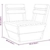 Modulinė kampinė sofa iš palečių, impregnuota eglės mediena