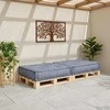 Modulinė sofa Audinys Pilka 70 x 70 x 36 cm