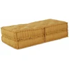 Modulinė sofa 2 vnt. Audinys Geltona 140 x 70 x 36 cm