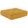 Modulinė sofa 2 vnt. Audinys Geltona 140 x 70 x 36 cm