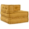 Modulinė sofa Audinys Geltona 210 x 70 x 56 cm