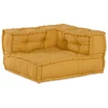 Modulinė sofa, geltona, 70x70x54 cm, audinys