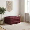 Modulinė sofa, kaštoninė, 70x70x36, audinys