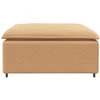 Modulinė sofa, pakojų modulis, smėlio spalvos, 100x100x48 cm