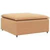 Modulinė sofa, pakojų modulis, smėlio spalvos, 100x100x48 cm