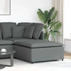 Modulinė sofa, pakojų modulis, tamsiai pilka, 100x100x48 cm