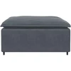 Modulinė sofa, pakojų modulis, tamsiai pilka, 100x100x48 cm