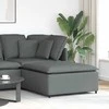 Modulinė sofa, pakojų modulis, tamsiai pilka, 100x100x48 cm