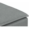 Modulinė sofa, pakojų pakojis, šviesiai pilka, 100x100x48 cm
