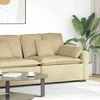 Modulinė sofa, porankiai, galinėje dalyje, su pagalvėlėmis, pilkai žalia, 100 cm