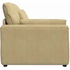 Modulinė sofa, porankiai, galinėje dalyje, su pagalvėlėmis, pilkai žalia, 100 cm