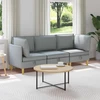 Modulinė sofa su laikymo vieta 3 vnt. Šviesiai pilka
