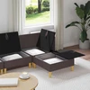 Modulinė sofa su laikymo vieta 4 vnt. Tamsiai rudas Audinys