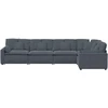 Modulinė sofa su pagalvėlėmis, aksominė, tamsiai pilka