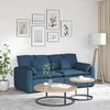 Modulinė sofa su pagalvėlėmis, mėlyna