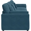 Modulinė sofa su pagalvėlėmis, mėlyna