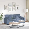 Modulinė sofa su pagalvėlėmis, mėlyna