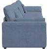 Modulinė sofa su pagalvėlėmis, mėlyna