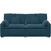 Modulinė sofa su pagalvėlėmis, mėlyna