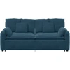 Modulinė sofa su pagalvėlėmis, mėlyna