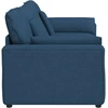 Modulinė sofa su pagalvėlėmis, mėlyna
