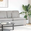 Modulinė sofa su pagalvėlėmis, pilka, 100 cm