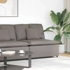 Modulinė sofa su pagalvėlėmis, pilkai ruda, 100 cm