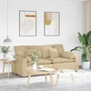 Modulinė sofa su pagalvėlėmis, pilkai žalia