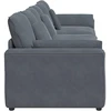 Modulinė sofa su pagalvėlėmis, tamsiai pilka