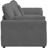 Modulinė sofa su pagalvėlėmis, tamsiai pilka