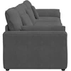 Modulinė sofa su pagalvėlėmis, tamsiai pilka