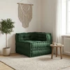 Modulinė sofa, žalia, 70x70x54 cm, audinys