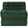 Modulinė sofa, žalia, 70x70x54 cm, audinys