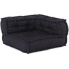 Modulinė sofa 4 pcs Antracito Audinys