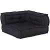 Modulinė sofa 4 pcs Antracito Audinys