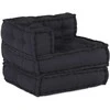 Modulinė sofa 4 pcs Antracito Audinys