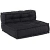 Modulinė sofa 4 pcs Antracito Audinys