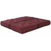 Modulinė sofa 2 pcs Raudonmedis 140 x 70 x 36 cm Audinys