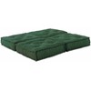 Modulinė sofa 2 pcs Žalia 140 x 70 x 36 cm audinys