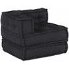 Modulinė sofa 3 pcs Antracito Audinys