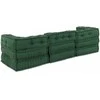 Modulinė sofa 3 pcs Žalia audinys